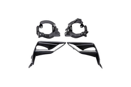 Вставки під протитуманки 2 шт 2017-2025 для Toyota Land Cruiser Prado 150, фото 1