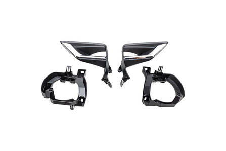 Вставки під протитуманки 2 шт 2017-2025 для Toyota Land Cruiser Prado 150, фото 2