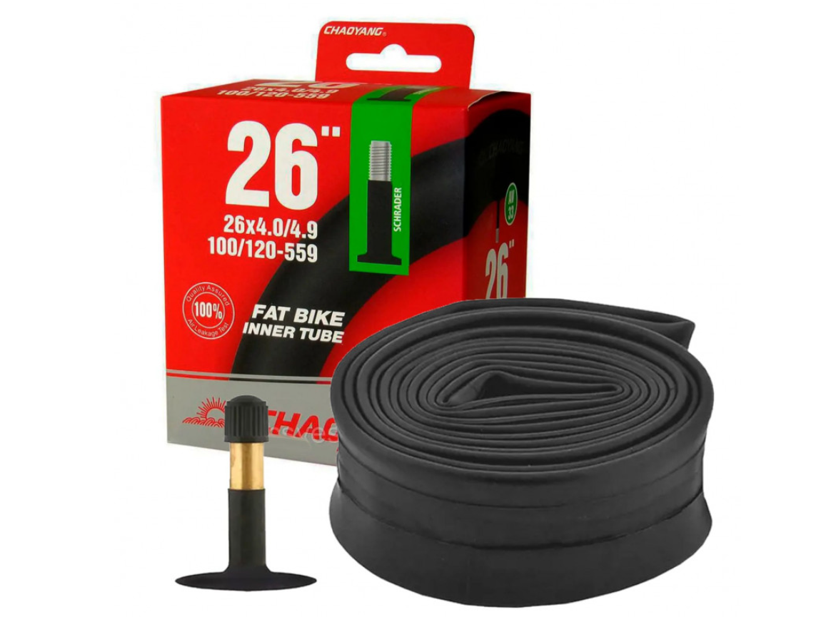 Камера FAT BIKE Chao Yang 26"х4.00/4.90 з ніпелем Schrader AV 48, фото 1