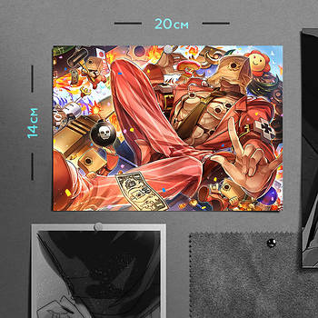 "Фауст (Гілті Гір / Guilty Gear)" плакат (постер) розміром А5 (20х14см)