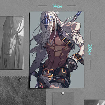 "Веном (Гілті Гір / Guilty Gear)" плакат (постер) розміром А5 (14х20см)