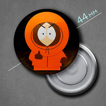 "Кенні Маккормік (Південний парк / South Park)" магніт круглий Ø44 мм