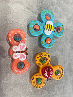 Гра 1152 брязкальце, спінер, 3 шт., на присоску, у коробці., фото 5
