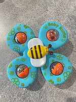 Гра 1152 брязкальце, спінер, 3 шт., на присоску, у коробці., фото 6