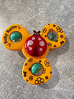 Гра 1152 брязкальце, спінер, 3 шт., на присоску, у коробці., фото 4