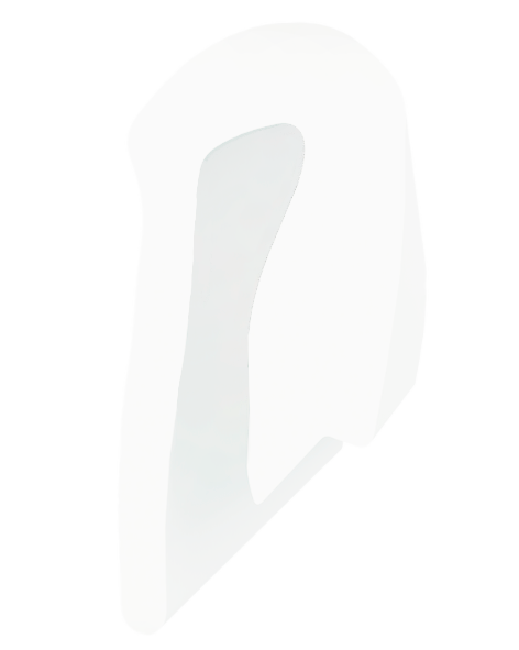 Гарпун для натяжної стелі 10.5 білий