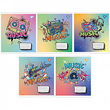 Зошит А-5 12арк. для нот YES mix, фото 3