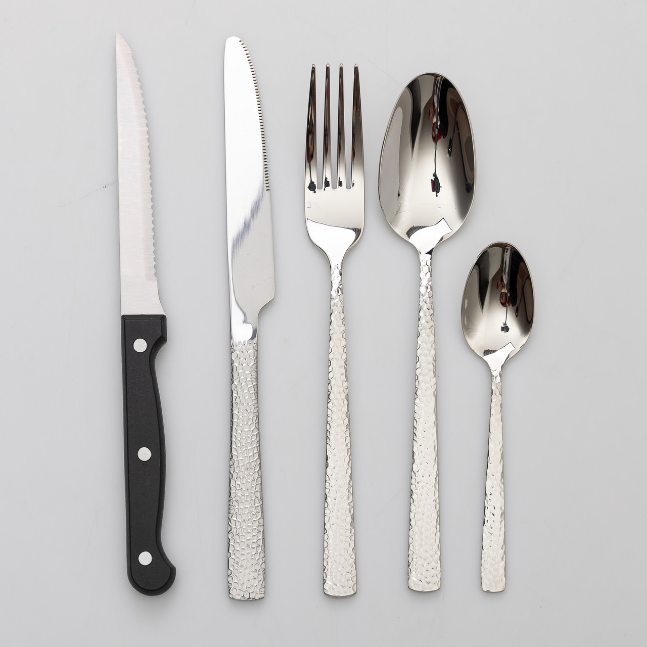 Набір столових приборів у футлярі на 6 осіб столовий набір 30 предметів у футлярі Срібло, фото 1