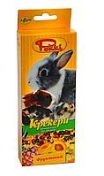 Корм для гризунів Роккі фруктовий крекер ласощі для гризунів преміум класу (2 шт х 50 г), Лорі