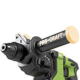 Акумуляторний перфоратор Procraft PHA30 (2 АКБ 20В 4Аг та ЗП), фото 8