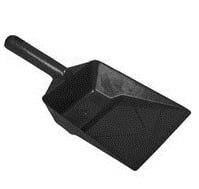 Совок для сміття ,будівельний, чорне