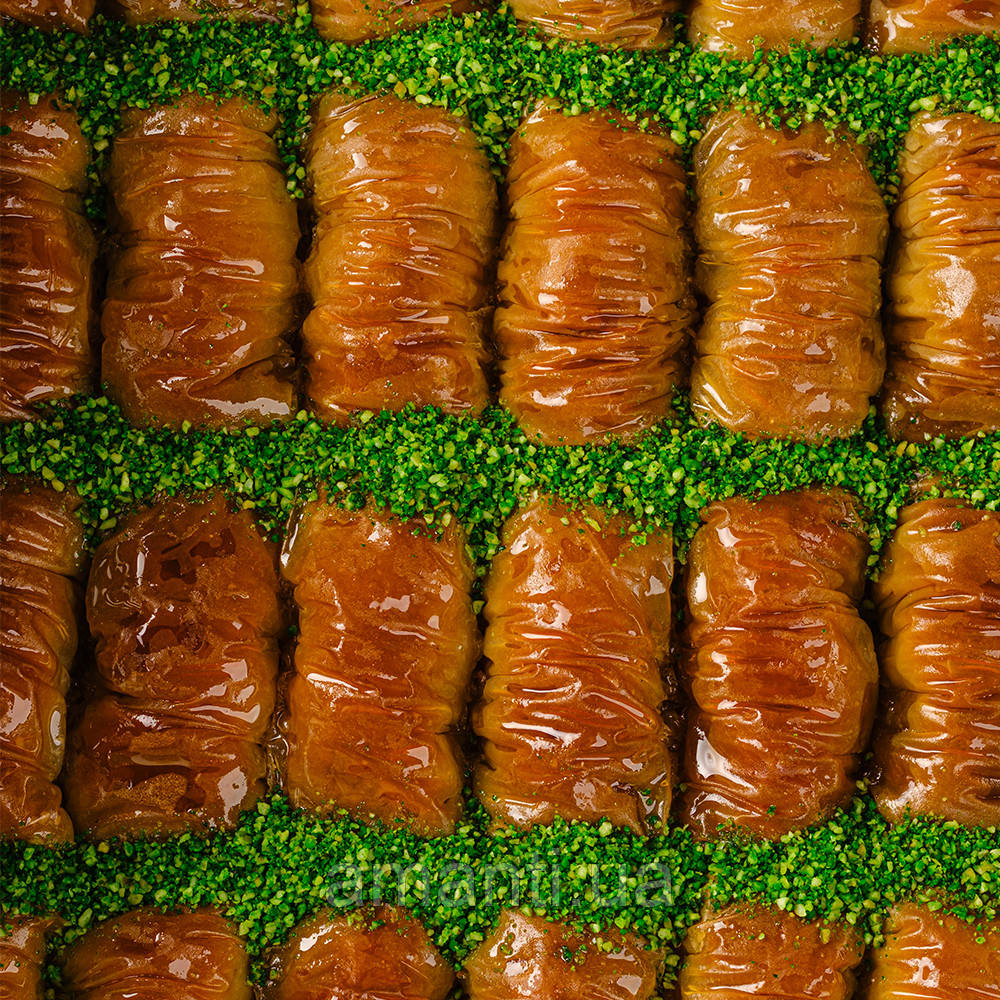 Пахлава Amanti Сарма з волоським горіхом та фісташкою 500г, фото 1