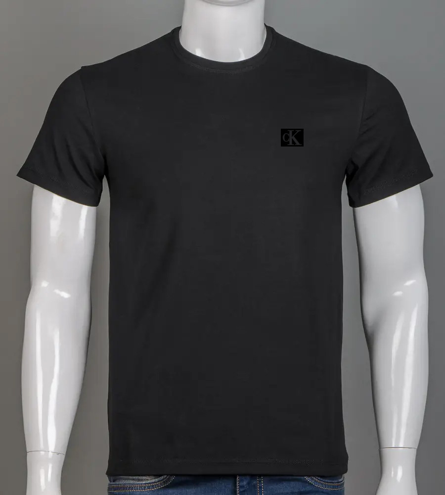 Футболка чоловіча Calvin Klein 2505м (Уп.4шт M-XXL), Чорний