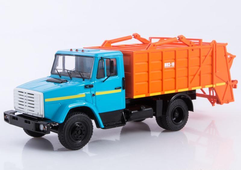 Модель вантажівки Сміттєвоз МКЗ-10 (ЗІЛ-4333) | SSM