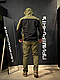 Костюм софтшел Gman Олива із чорним Soft Shell на флісі L - фото 5 - id-p2509676833