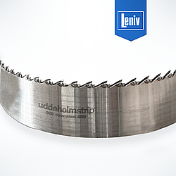 Широка стрічкова пила по дереву Uddeholm 100×1,2 (Швеція) для професійних пилорам, вальцювання, стеліт, сервіс
