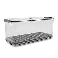 Контейнер "Homax" для зберігання продуктів з вентиляційним отвором та піддоном, 6 літрів.(BR-06)