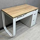 Стіл манікюрний великий в лофт стилі V210, фото 5