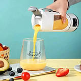 Акумуляторний портативний блендер соковичавниця AND у формі пляшки з USB зарядкою портативний, фото 9