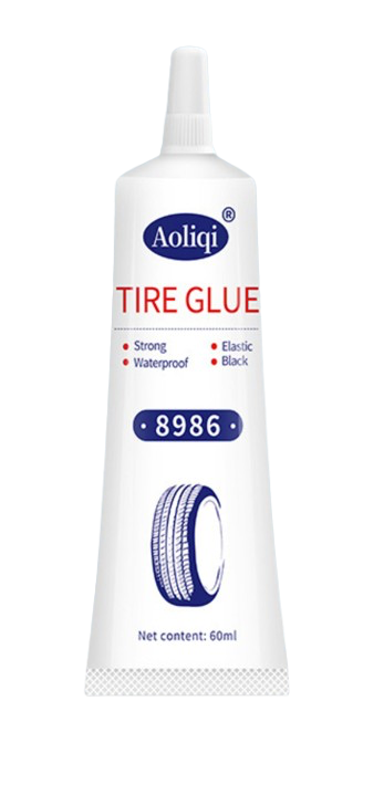 Клей для ремонту шин, усунення отворів, дефектів, відшарування в шинах, 60 мл