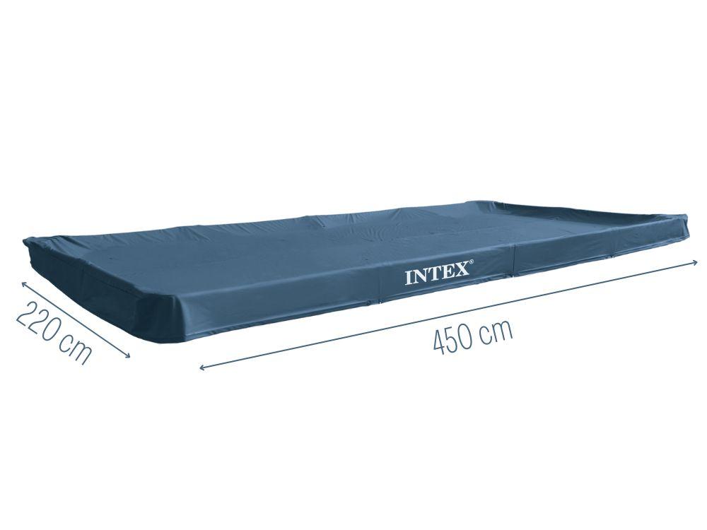 Тент для каркасного бассейна Intex 28039 (450x220 см)