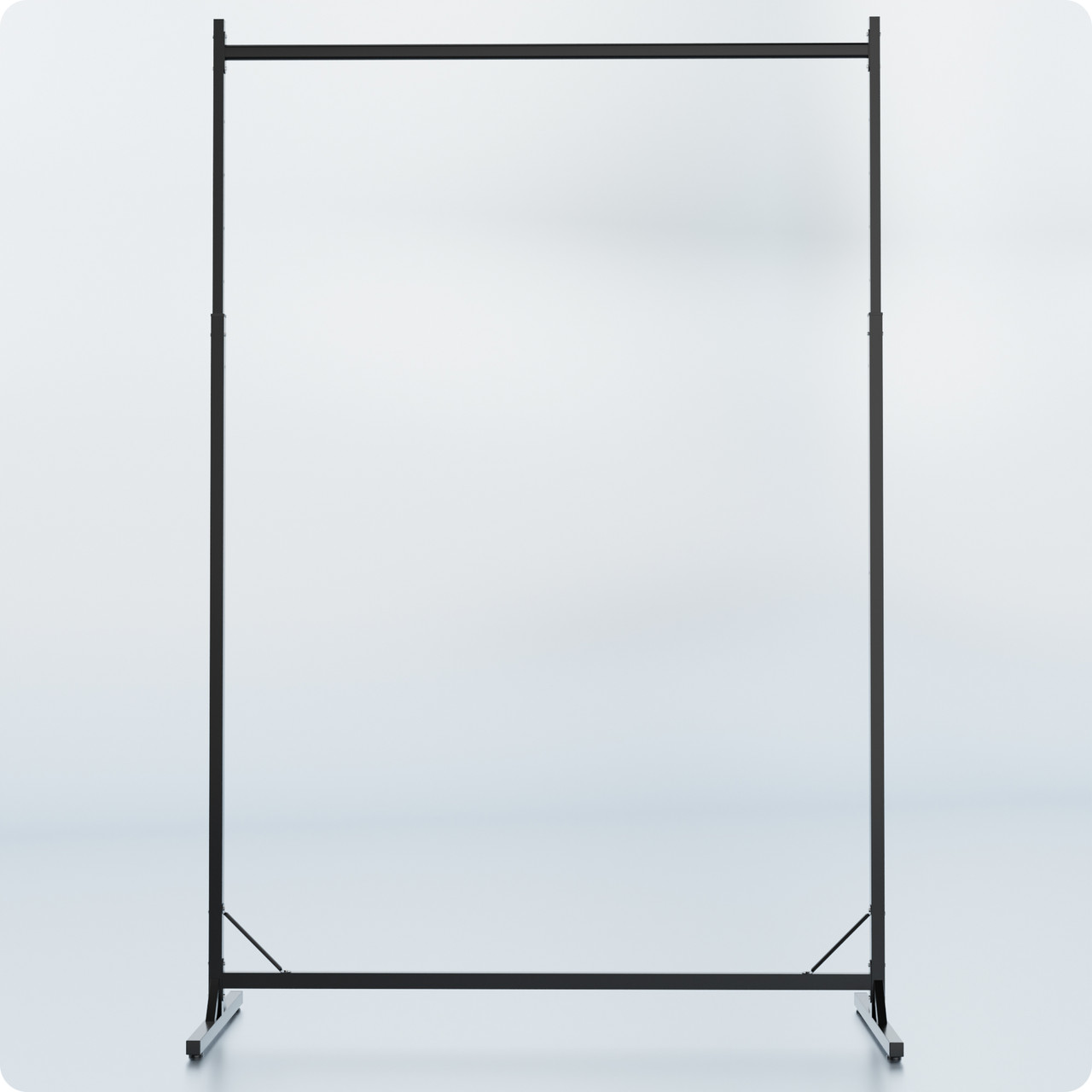 Стійка регульована розбірна "TAIPEI" 1250х1900х500мм. Рейл торговий для одягу, кронштейнів для бутіка., фото 1