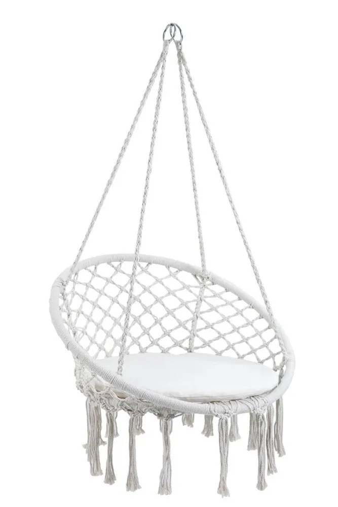 Підвісне крісло-гамак Sumatra Nature Focus Garden сталь, полихлопковый канат