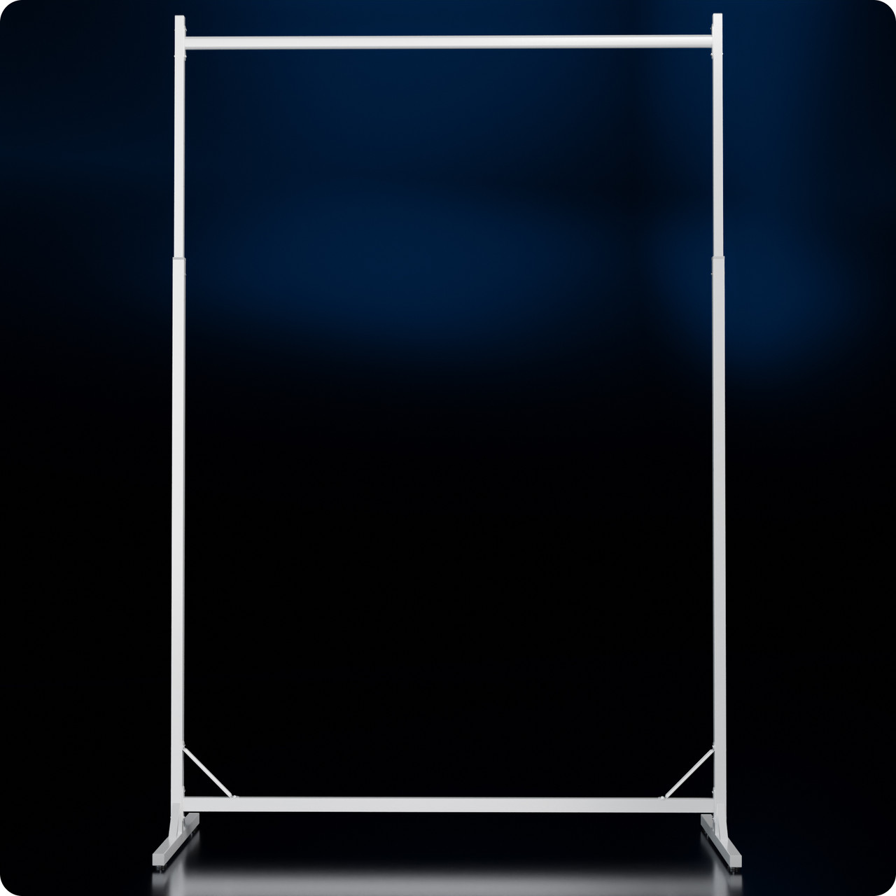 Стійка регульована розбірна "TAIPEI" 1250х1900х500мм. Рейл торговий для одягу, кронштейнів для бутіка., фото 1