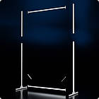 Стійка регульована розбірна "TAIPEI" 1250х1900х500мм. Рейл торговий для одягу, кронштейнів для бутіка., фото 3