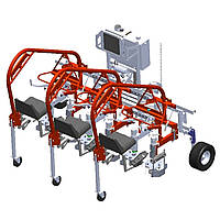 Пристрій для прополювання Jagoda Zuza 3 3-рядний із внутрішньою гідросистемою