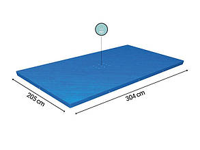 Тент для каркасного басейну Bestway 58106 (300x201 см)