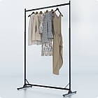 Стійка регульована розбірна "TAIPEI" 1250х1900х500мм. Рейл торговий для одягу, кронштейнів для бутіка., фото 4