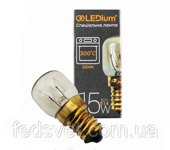 Лампа розжарювання для духовок 15W E14 230V T22 300°C