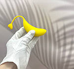 Віброяйце з пультом акумуляторне Banan 10 режимів. Жовте, фото 2