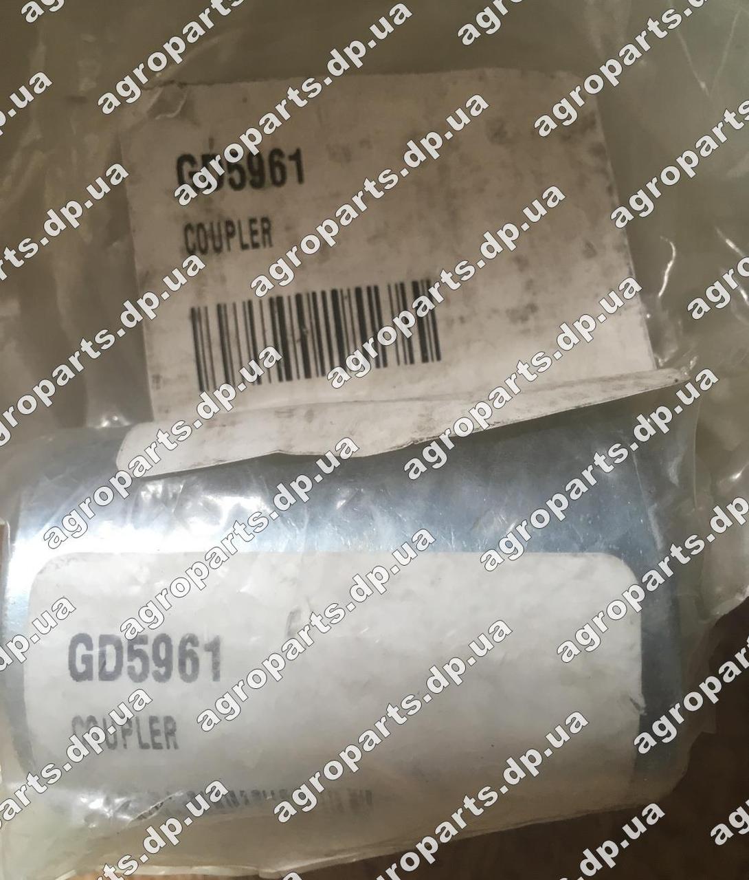 Муфта GD5961 з'єднувальна шестигранна ⅞" Hex Coupler, 2 ¼" KINZE втулка gd5961