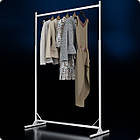 Стійка регульована розбірна "TAIPEI" 1250х1900х500мм. Рейл торговий для одягу, кронштейнів для бутіка., фото 5