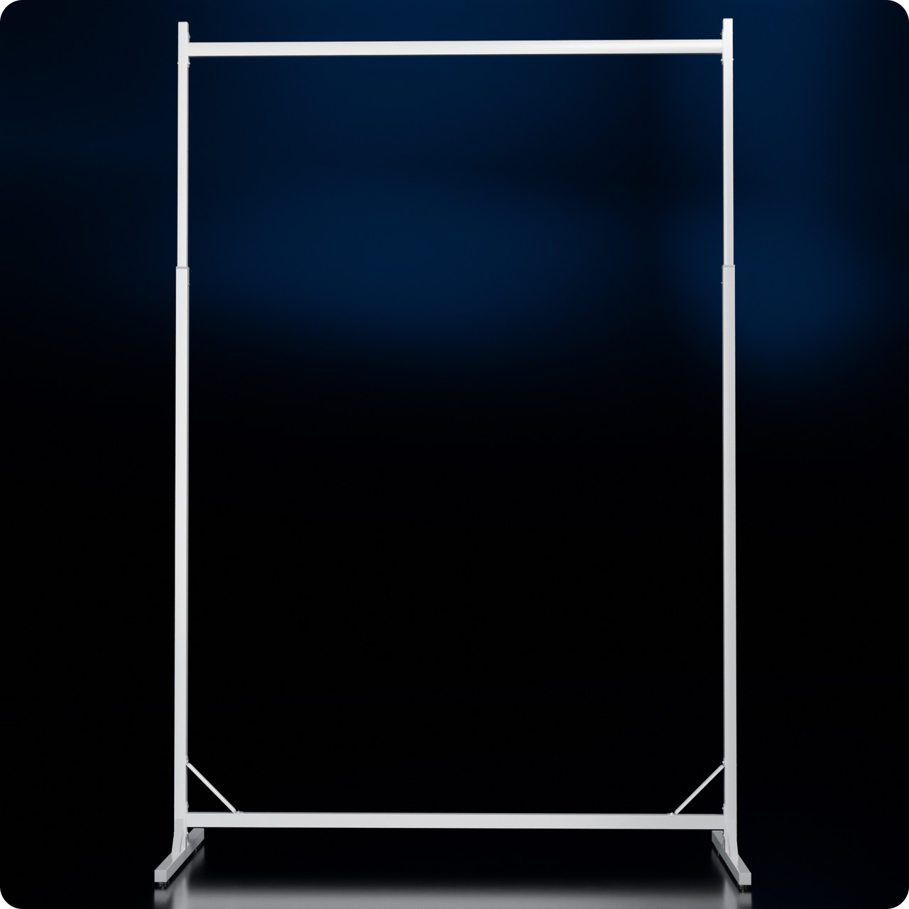 Стійка регульована розбірна "TAIPEI" 1250х1900х500мм. Рейл торговий для одягу, кронштейнів для бутіка., фото 1