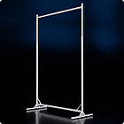 Стійка регульована розбірна "TAIPEI" 1250х1900х500мм. Рейл торговий для одягу, кронштейнів для бутіка., фото 2