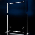 Стійка регульована розбірна "TAIPEI" 1250х1900х500мм. Рейл торговий для одягу, кронштейнів для бутіка., фото 3