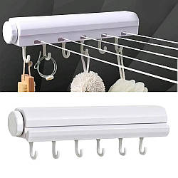 Сушарка для білизни 3,2 м на 4 мотузки / Автоматична білизняна мотузка