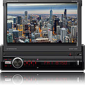 Автомагнітола SHUTTLE SDUM-7060 Black/Multicolor BT MP3/SD/USB/FM