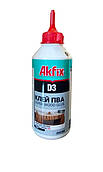 Клей ПВА D3 500 г Akfix АР-305