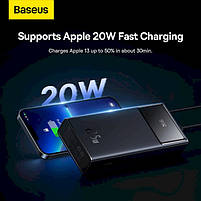 Зовнішній акумулятор Baseus Power Bank 20000mAh 22.5W Star-Lord швидка зарядка, фото 7