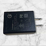 Мережевий зарядний пристрій/швидке заряджання/адаптер Quick Charge 3 Black, фото 2