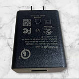 Мережевий зарядний пристрій/швидке заряджання/адаптер Quick Charge 3 Black, фото 3