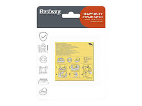 Ремонтний набір Bestway 62091, 10 латок самоклейок (розмір 6,5x6,5 см)