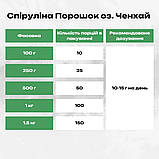 Спіруліна Порошок оз. Ченхай 1кг. Спируліна для схуднення. Спіруліна органічна, фото 5