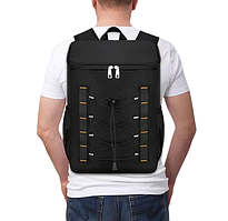 Термосумка, рюкзак-холодильник на 16 л, для пікніка або подорожей Чорний