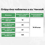 Спіруліна таблетки 500 г (1000 штук по 500 мг), фото 6