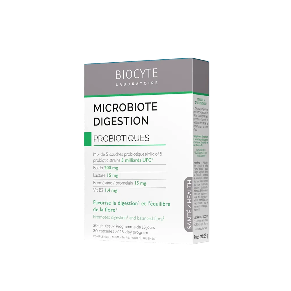 Biocyte MICROBIOTE DIGESTION Сприяє травленню та балансу флори